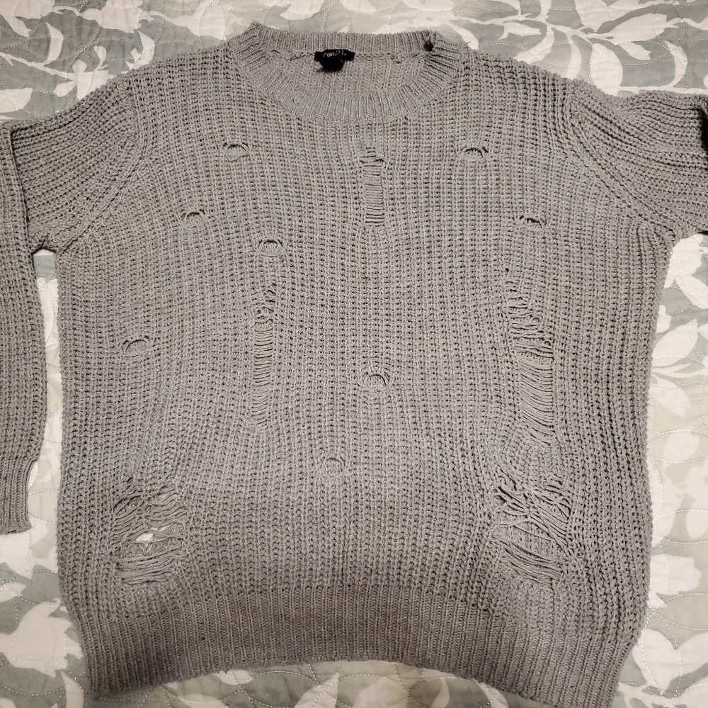 Rue21 destroyed sweater